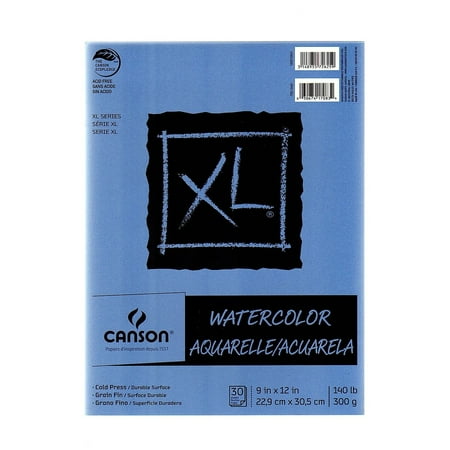 UPC: 0804551992674 | Canson XL Watercolor Pads 9 In. x 12 In. Pad Of 30 Pack Of 3 (3PK-100510941) 98773-PK3