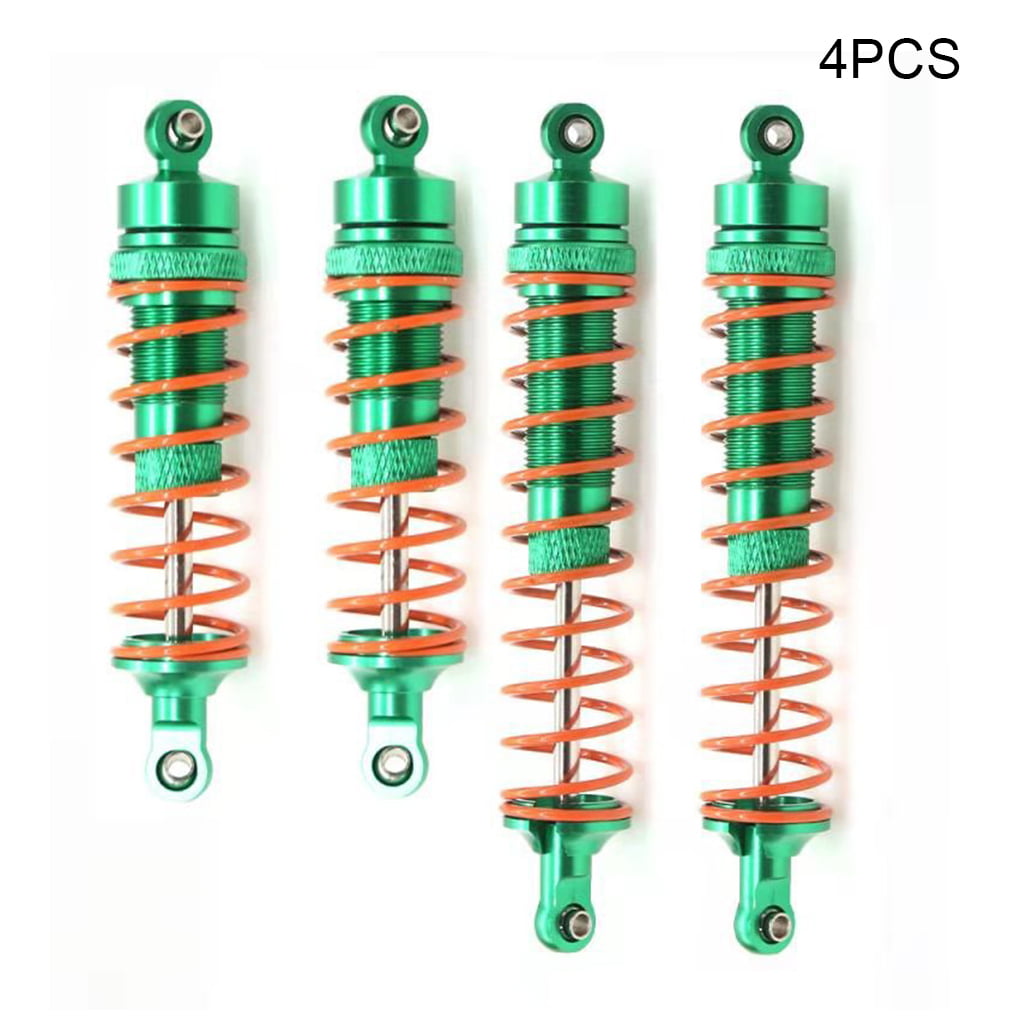 Over/Under Shock Upgrade Kit Fit for HR SXTF326R01 1:24 Scale RC Crawler Car Stock Shock with Light Pressure Springs 4Pack 