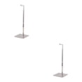 thumbnail image 1 of Wosthever Handbag Display Rack Shoulder Bags Purse Stand Multi Purpose for Countertop 2piezas Dibujo de plata, 1 of 1