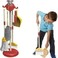 thumbnail image 4 of Kids Clean Set Toys Broom Baby Mop Dustpan Cleaning Tools Playset Housekeeping Pretend Play Toys, 4 of 5