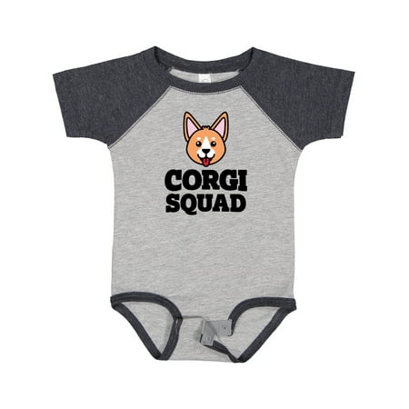 

Inktastic Dog Corgi Squad Gift Baby Boy or Baby Girl Bodysuit