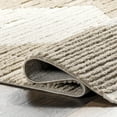 thumbnail image 4 of nuLOOM Sherley Stacked Diamond Tassel Area Rug, 7' 10" x 10', Beige, 4 of 9