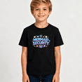 thumbnail image 2 of Boys Graphic T Shirt Mermaid Security Ocean Fantasy Short Sleeve Kids Tees Cute Beach Style 100% Cotton Soft Child Tops 4-13Y, 2 of 5