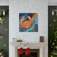 thumbnail image 3 of Crab on a Shell - Canvas, 3 of 25