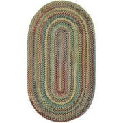 High Rock Oval Braided Stair Tread, 8" x 28"