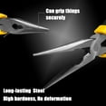 thumbnail image 4 of 6" Long Nose Pliers (Wire Stripping Tool, Multi-Purpose Gripper), 6-Inch Needle-Nose Pliers Reach Confined Spaces, 6 Inch Long Nose Pliers – Multi Functional, By Meiiso, 4 of 7