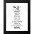 thumbnail image 2 of Imperfect Dust 12x14 Black Modern Framed Museum Art Print Titled - Psalm 23, 2 of 5