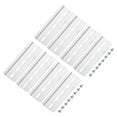 thumbnail image 1 of Unique Bargains DIN Rail Slotted Aluminum Mounting Guide 4' x 1.4' x 0.3' Silver Tone 8 Pcs, 1 of 4