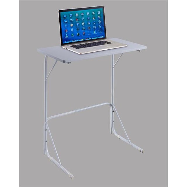 KB HO802 Table pour Ordinateur Portable de 29 x 26 x 16 Po&44; Blanche