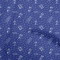thumbnail image 1 of oneOone Viscose Chiffon Blue Fabric Medical Sewing Craft Projects Fabric Prints By Yard 42 Inch Wide, 1 of 5