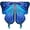 Style 3, variant on Style 1 Colorful Double Sided Printed Butterfly Wings Shawl Shrugs & Boleros for Women 1pc