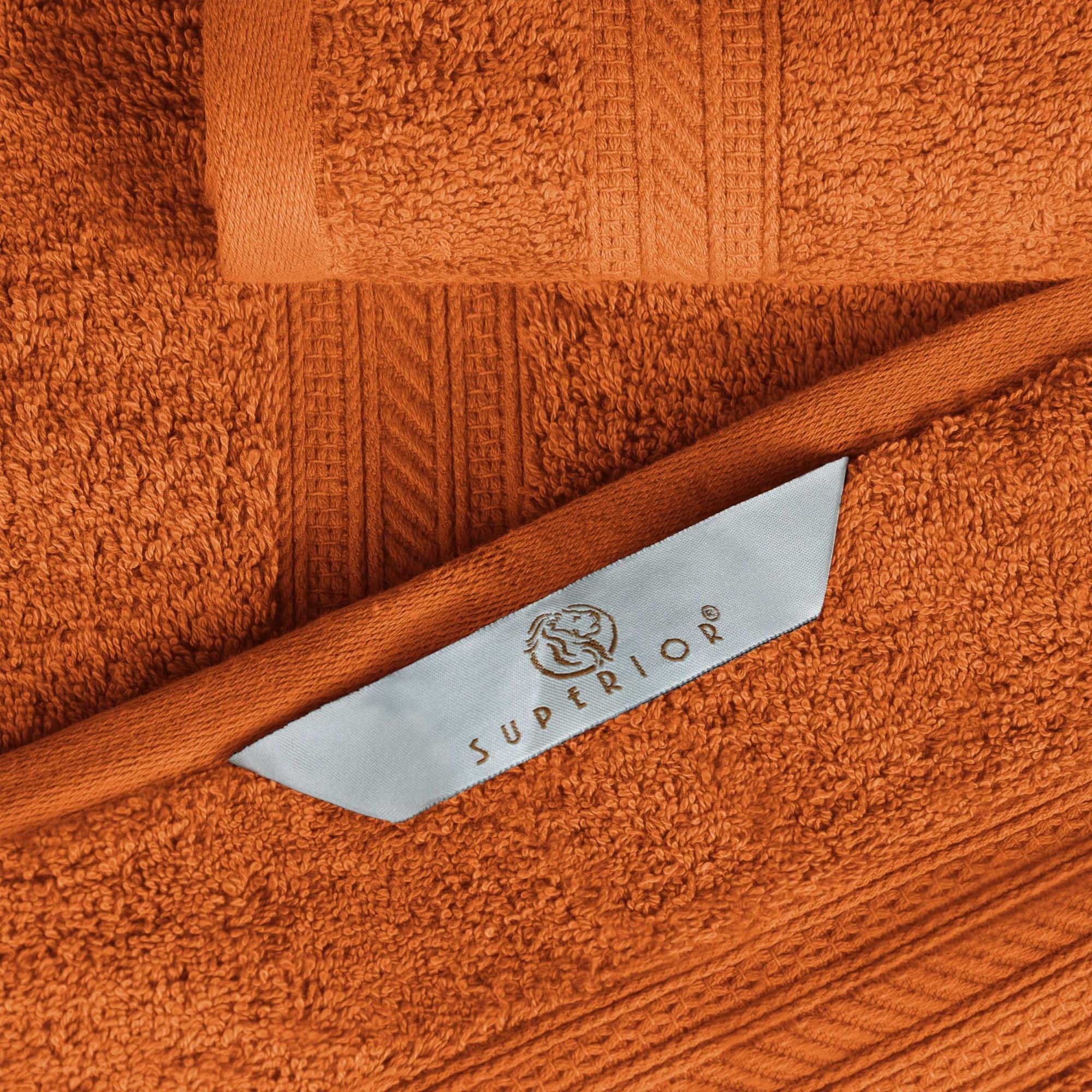 Superior Atlas Heavyweight Plush 3 Piece Cotton Towel Set, Sandstone