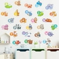 Lowest Price！ Wall stickers Colorful ABC Wall Decals Educational
