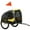 Yellow, variant on Orthopedic Dog Bed, PawHut Dog Crate Furniture, Small Dog Cage End Table with Two Opening Sides, Lockable Door, Puppy Kennel Indoor, Cute and Decorative, Black, Black Dog Bed,Mdf Cat Bed