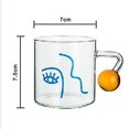 thumbnail image 4 of Verres à Bière Imprimés Transparents Créatifs Résistants à la Chaleur en Verre (HTOOQ)), 4 of 4