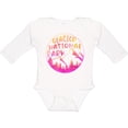thumbnail image 3 of Inktastic Glacier National Park Montana Pink Mountains Boys or Girls Long Sleeve Baby Bodysuit, 3 of 5