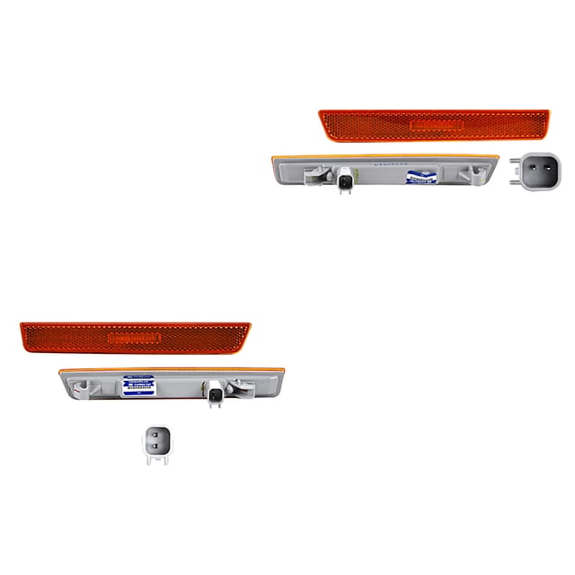 Par de Cuartos DEPO 2015 A 2019 Dodge Lat C/Leds