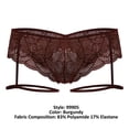 thumbnail image 4 of CandyMan Fashion Style 99905 Color Burgundy Size M, 4 of 5