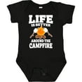 thumbnail image 3 of Inktastic Life is Better Around The Campfire Boys or Girls Baby Bodysuit, 3 of 5