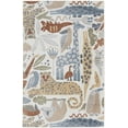 thumbnail image 2 of Nourison Astra Machine Washable Animals Ivory 4' x 6' Area Rug (4x6), 2 of 8