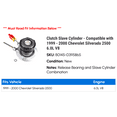 thumbnail image 2 of Clutch Cylinder - Compatible with 1999 - 2000 Chevy Silverado 2500 6.0L V8, 2 of 2