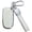 White, variant on Key Fob Cover Compatible with Jeep Grand Cherokee Compass Cherokee Renegade Keychain Case Holder Protector,Black