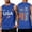 003Blue, variant on Hogleaql 250 Anniversary USA Tank Top Men's Muscle American Flag Graphic Sleeveless Shirt Crew Neck Patriotic Gym Trendy Vest Gray 5XL