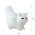 thumbnail image 4 of Belle Simulation Électrique Peluche Chat Jouets Peluche Poupée Cadeau Ornements (D), 4 of 4