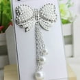 thumbnail image 3 of HINTRMENT 2Pack Phone Case Decorations Alloy Bowknot White for Female Wallets Bags, 3 of 4
