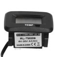 thumbnail image 4 of Engine Temperature Gauge,KIMISS Engine Temp Gauge 6-30V Digital Display Engine Temp Meter For Motorcycle Lawn Mower Outboard Yacht, 4 of 8