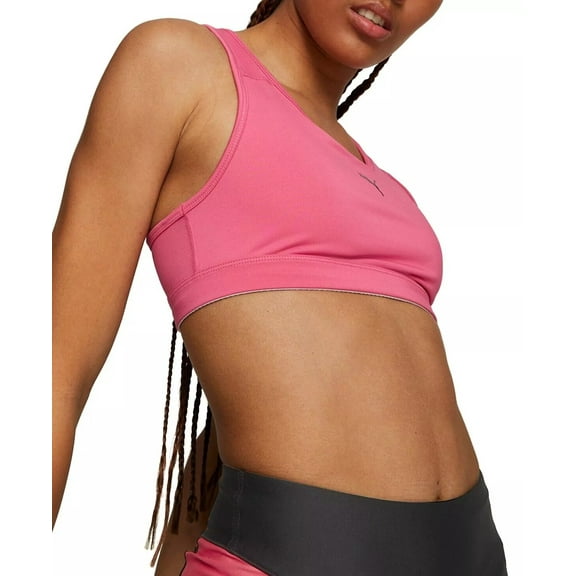 Women's 4Keeps Mid-Impact Sports Bra Sunset Pink S