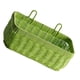 thumbnail image 5 of Cesta de almacenamiento para organizar contenedores de almacenamiento, cestas para toallas, para colgar en la pared del baño. Verde, 5 of 9