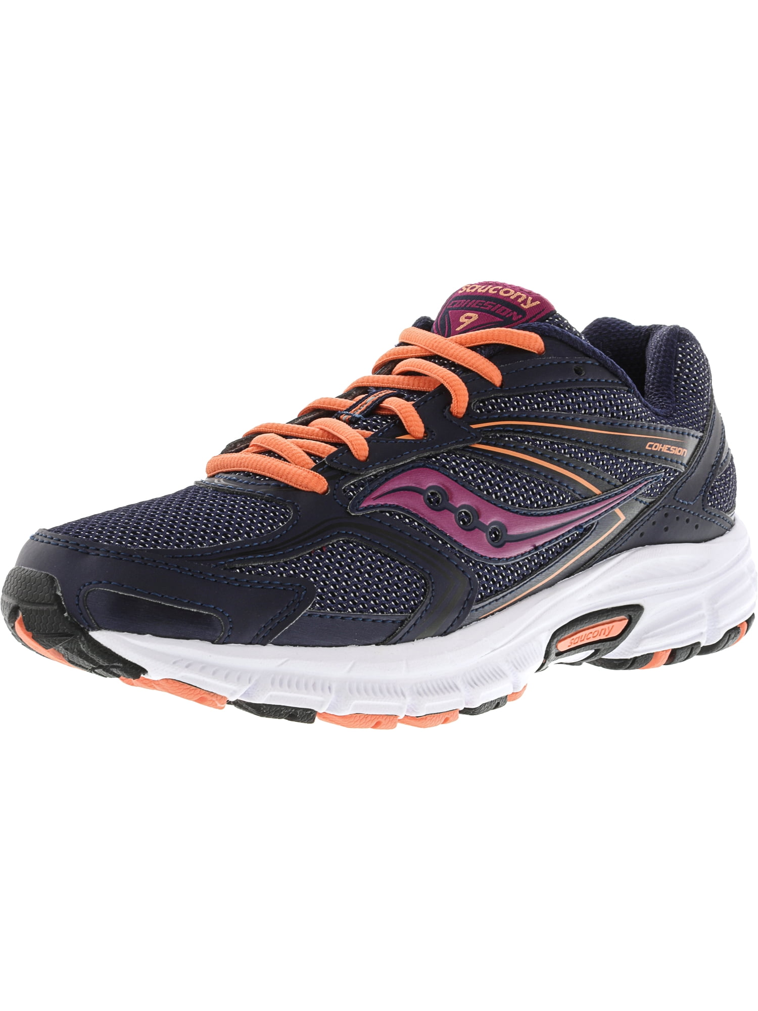 saucony kids' preschool cohesion 9 ac running shoes