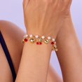 thumbnail image 6 of Giaone Stylish Adjustable Bracelet with Heart and Fruit Charm for Trendy Women, 6 of 9