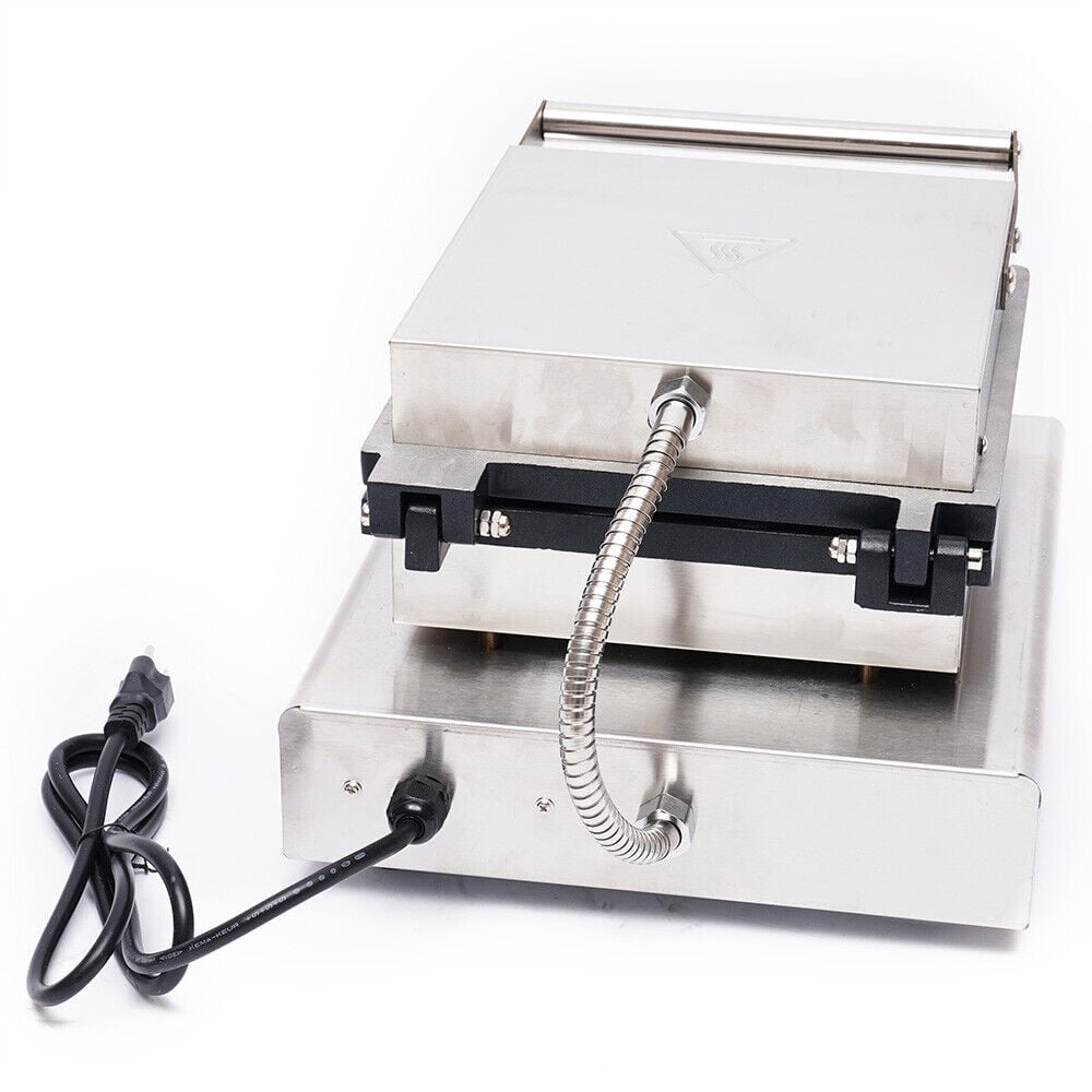 Miumaeov 16-Grid Electric Mini Round Waffle Maker Commercial Non-stick Waffle Baker Machine Time & Temperature Control 1750W 110V