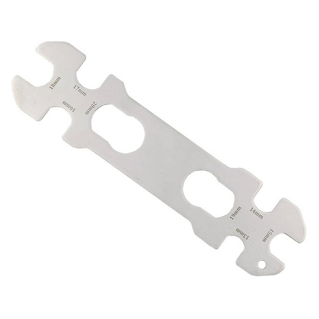 Llave de Bicicleta, Juego de Tamaños Diversos, 13/14/15/16/17/18/19/20mm, Llave Cónica para Reparación de Bicicletas