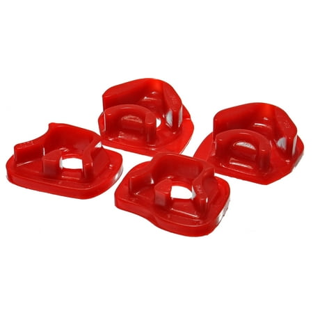 Honda Civic Professional Suspension System - Energy Suspension 02-04 Acura RSX (includes Type S) / 02-04 Honda Civic Si Red Motor Mount Inserts (