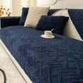 thumbnail image 3 of Sofa Protector Home Decor Fleece Sofa Cover for Winter Sofa Seat Slipcovers Solid Color Plush Jacquard Housse Canape Dangle, 3 of 10