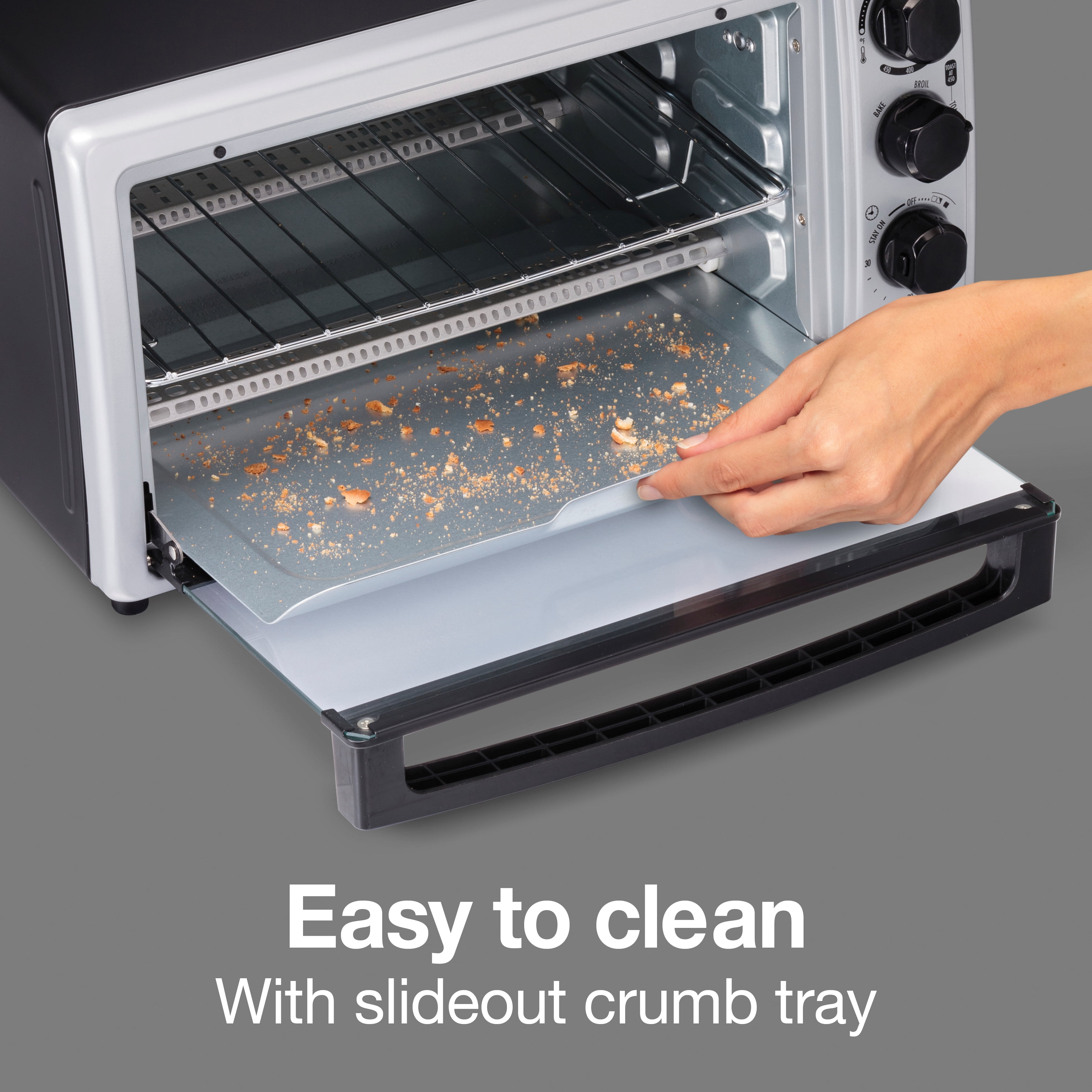 Pull Out Crumb Tray - Pro-Smart Oven