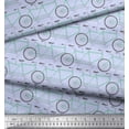 thumbnail image 2 of Soimoi Polyester Crepe Fabric Bicycle Transport Print Fabric by Yard 42 Inch Wide, 2 of 2