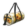 thumbnail image 3 of XMXT Unisex Large Sports Tote Gym Bag for Women, Beautiful Sunflower Watercolor Weekenders Bags Travel Bag, 3 of 8