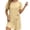 Khaki, variant on LIaqionyy Women's T Shirt Dress Short Sleeve Summer Casual Button down Crew Neck Sundresses Mini Dresses