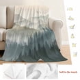 thumbnail image 5 of Mountains Blanket Soft Cozy Warm Throw Blanket for Couch, Plush Fuzzy Flannel Fleece Blankets for Sofa, Farmhouse Forest Nature Trees Landscape Bed Blankets Lightweight Gifts for Women, 50"x80", 5 of 9
