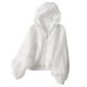 thumbnail image 3 of Camisas holgadas,Sudadera con capucha de manga larga para mujer, informal, de poliéster, suave y cómoda, ideal para el hogar y el uso diario, sopatenor, 3 of 9