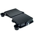 thumbnail image 3 of Panini Press Indoor Grill and Gourmet Sandwich Maker, Electric with Nonstick Plates by Chef Buddy, 3 of 3
