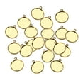 thumbnail image 4 of Bandeja colgante redonda Zulema 20x en 10/12/14 Ajuste de bisel Joyas de cabujón en blanco, 4 of 8