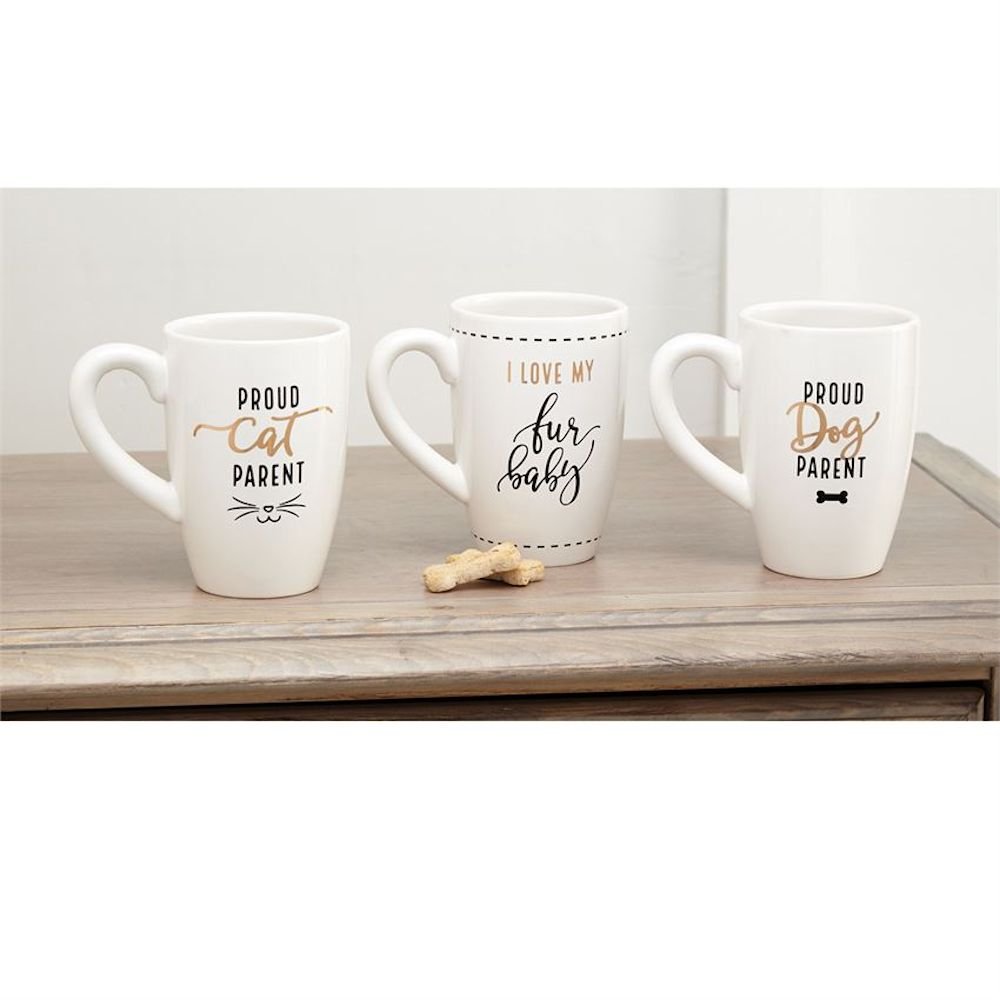 Mud Pie Love My Fur Baby Mug 16oz