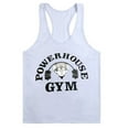 thumbnail image 2 of One opening Men Pure Color Fitness Cotton Vest Body Building Stringer Gym Tank Tops M-XXL, 2 of 6