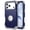Blue, variant on Heavy Duty Case for Apple iPhone 18 Pro, Logo Cutout 3-Layer Shockproof Rugged Protective Cover with Raised Edges for Screen & Camera Protection, Black