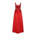 thumbnail image 5 of Ygbgbb Women's Sexy Temperament Splicing Sequined Banquet Evening Dress Jumpsuit (Red,S), 5 of 6